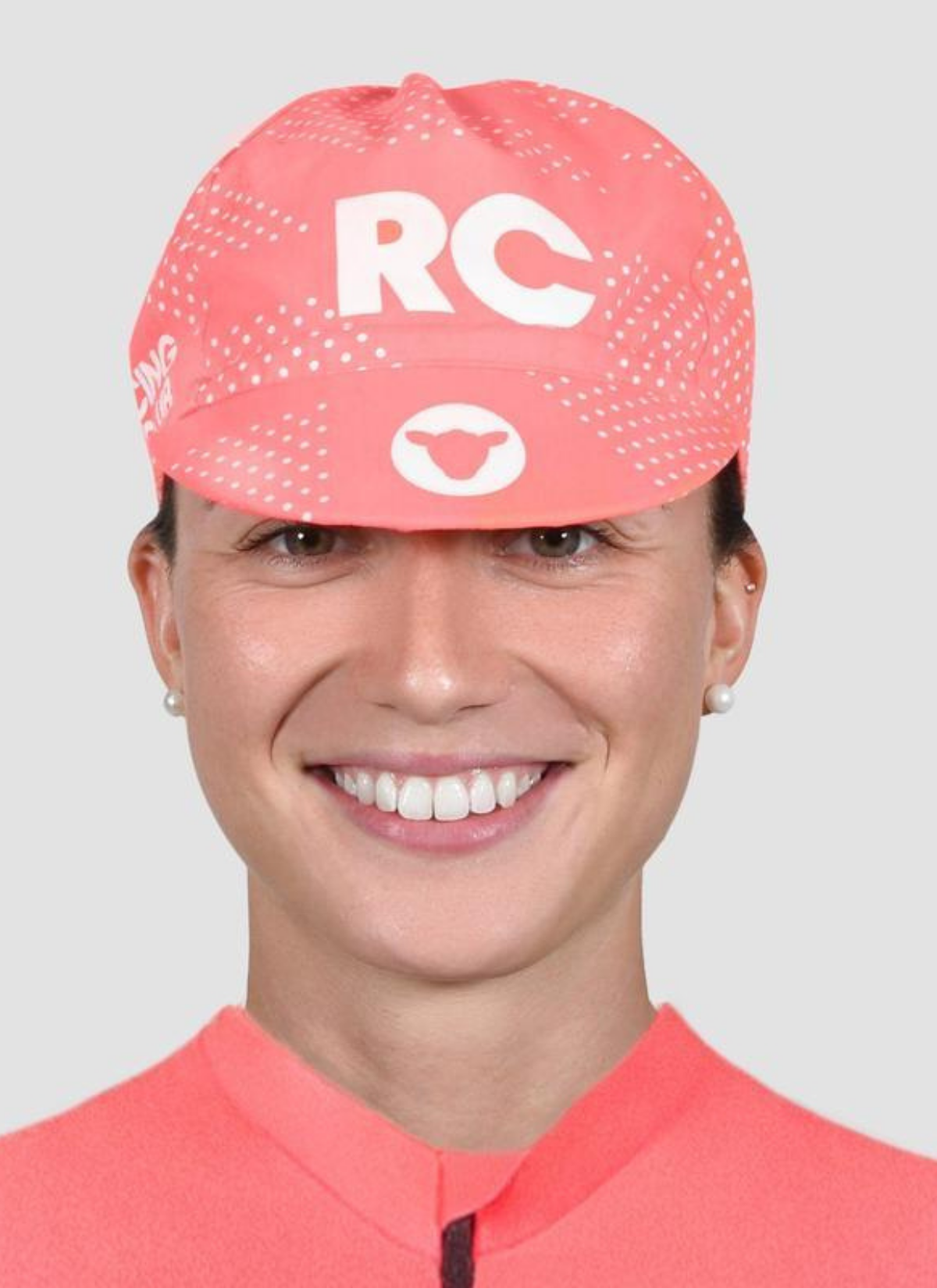 Racing Club Cap - Electric Salmon