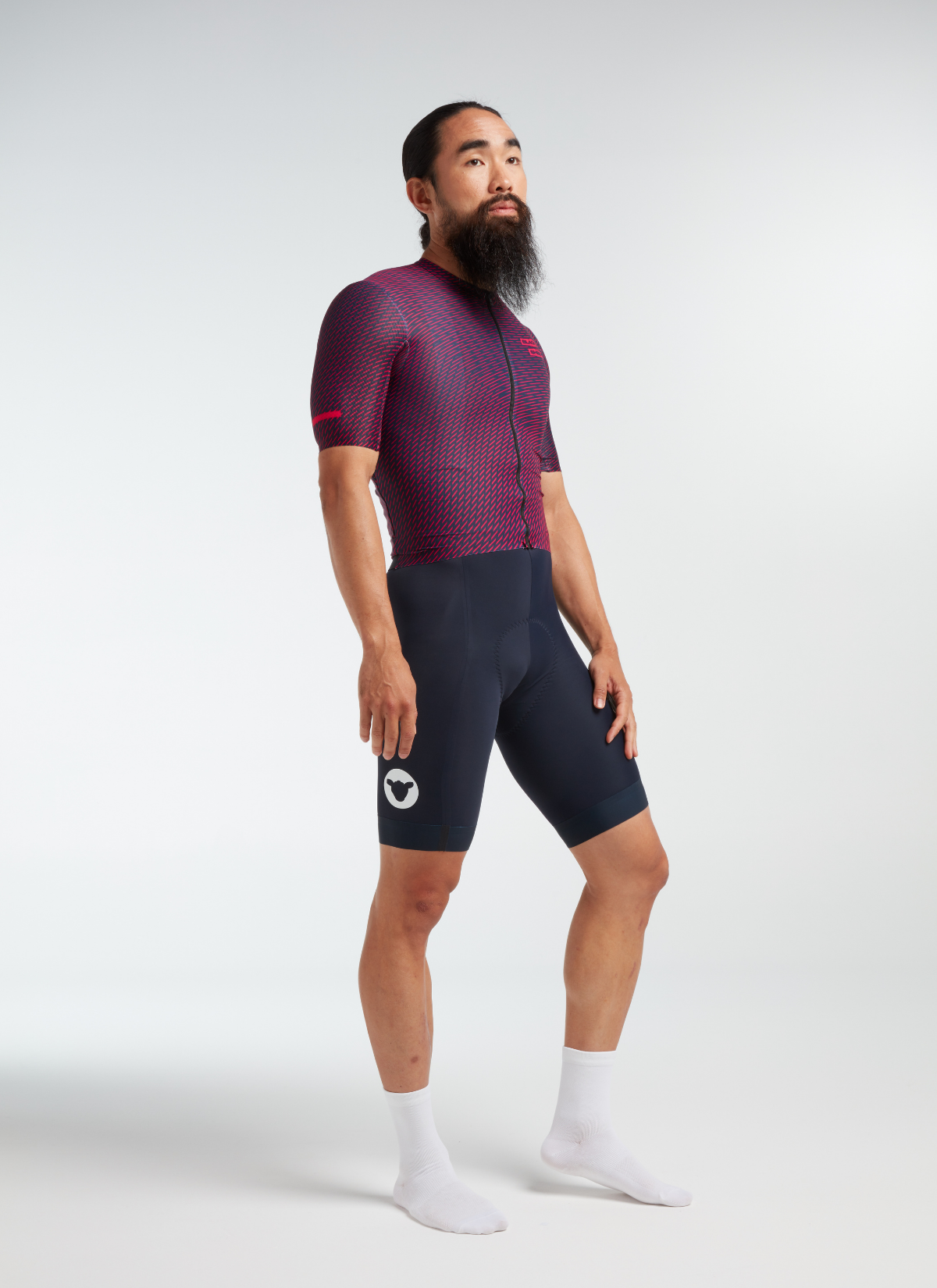 Men's Racing Aero SS Jersey - Pink Slash