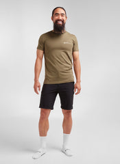 Men's SS Crew Tee Signature - Khaki