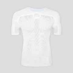 Megmeister Men's Baselayer Short Sleeve - White